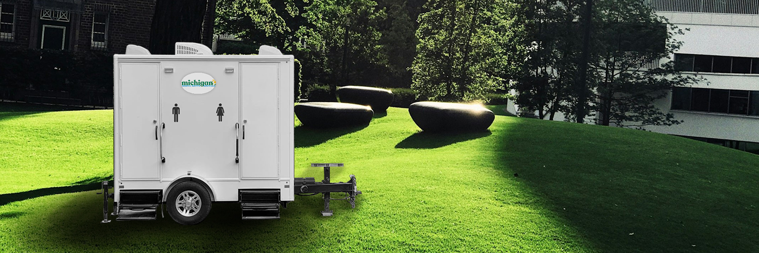 portable toilets and showers